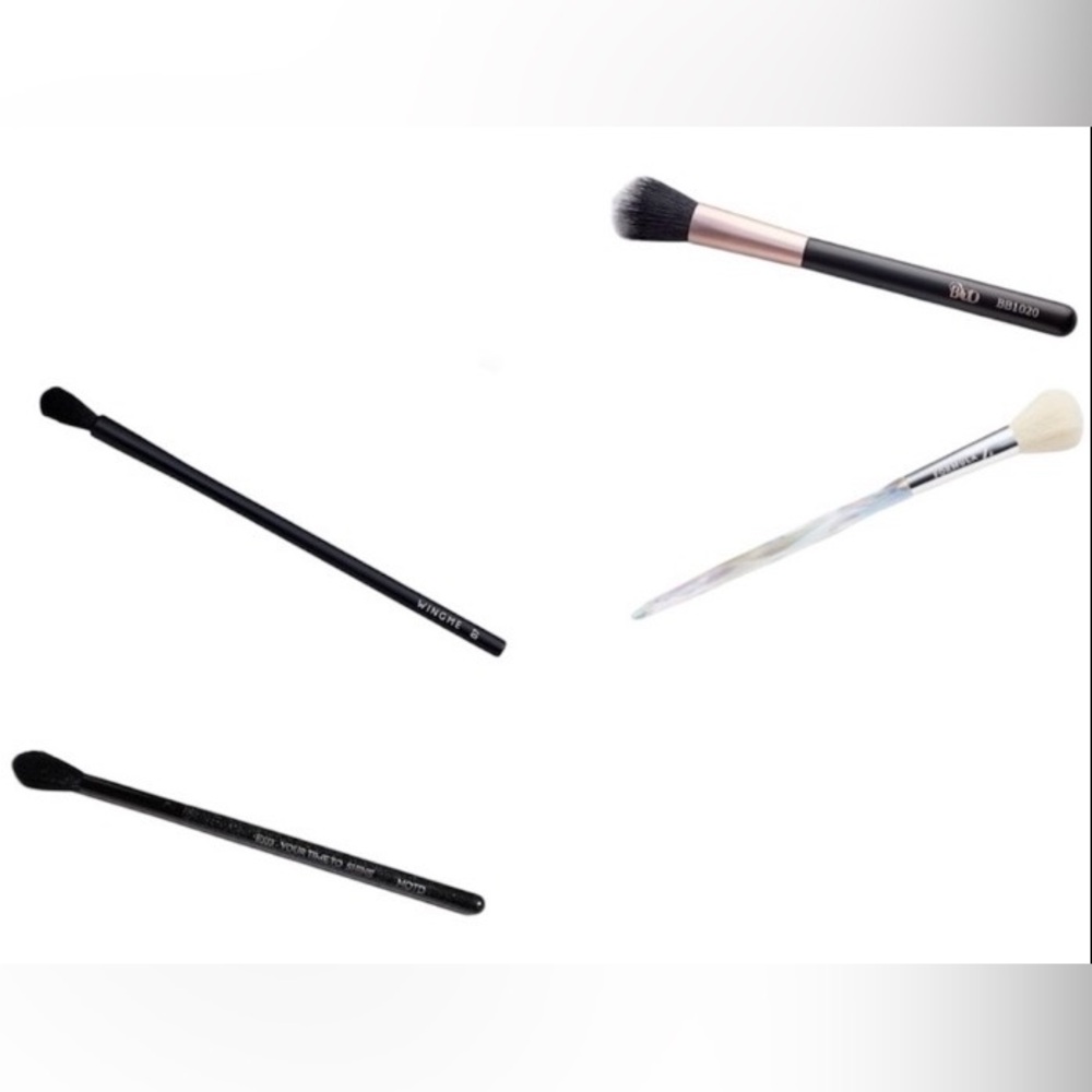 NWT BUNDKE OF FOUR Full Size Makeup Brushes | Cosmetics